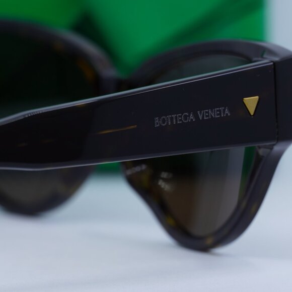 Bottega Veneta BV1319S 002 Cat Eye Sunglasses - Havana/Brown main image 11